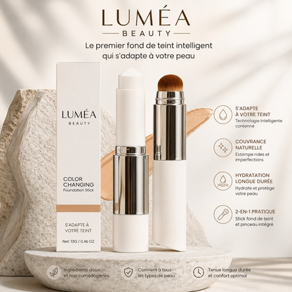 Luméa teint fusion  — Fond de Teint 2-en-1 avec Pinceau Intégré