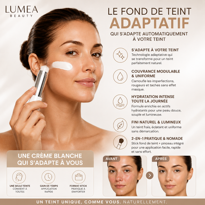 Luméa teint fusion  — Fond de Teint 2-en-1 avec Pinceau Intégré