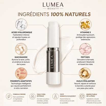 Luméa teint fusion  — Fond de Teint 2-en-1 avec Pinceau Intégré